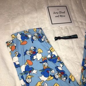LuLaRoe Pants - Lularoe Donald Duck Leggings LuLaRoe Pants - Lularoe Donald Duck Leggings